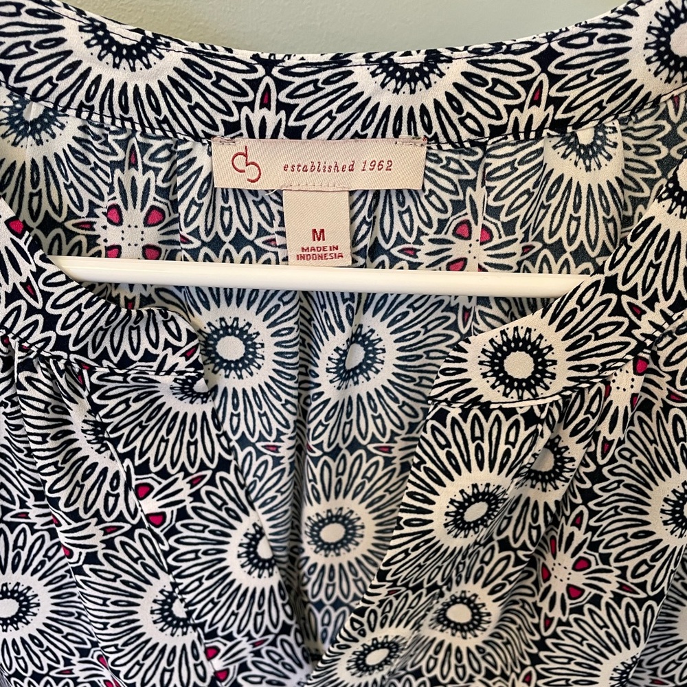 Print blouse